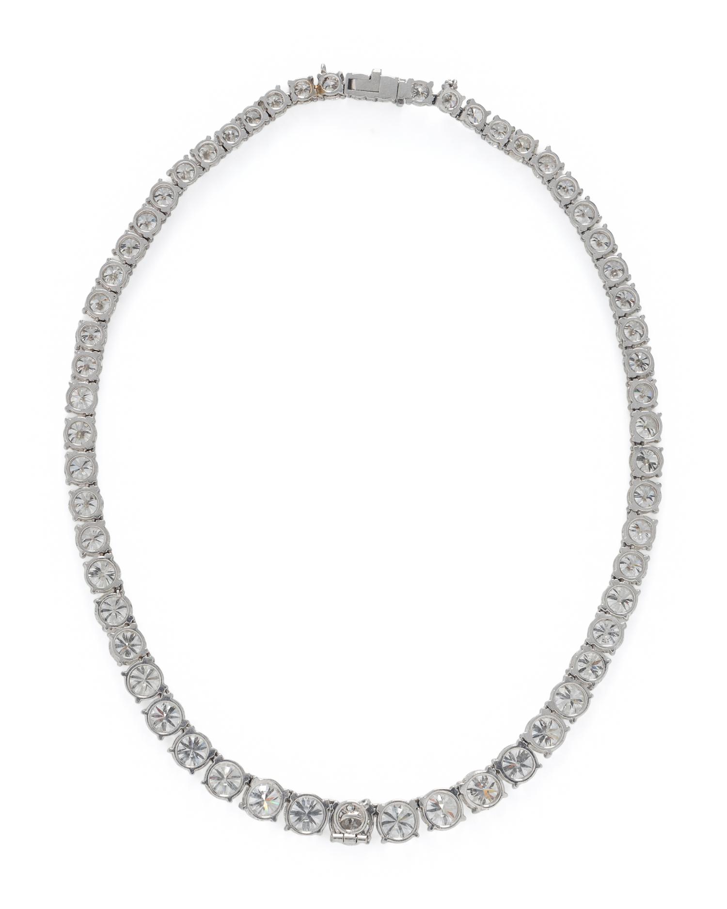 DIAMOND RIVIÈRE NECKLACE