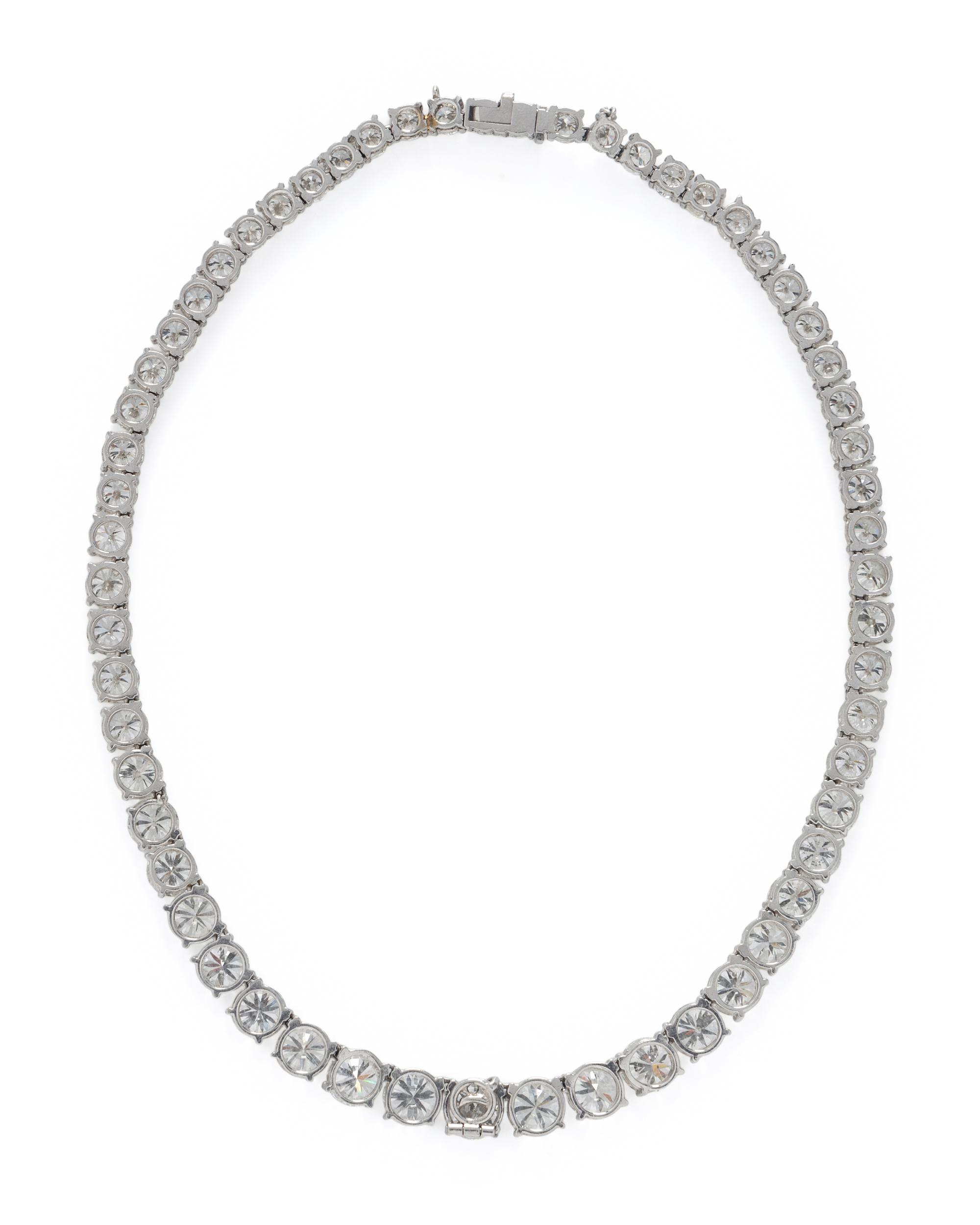 DIAMOND RIVIÈRE NECKLACE