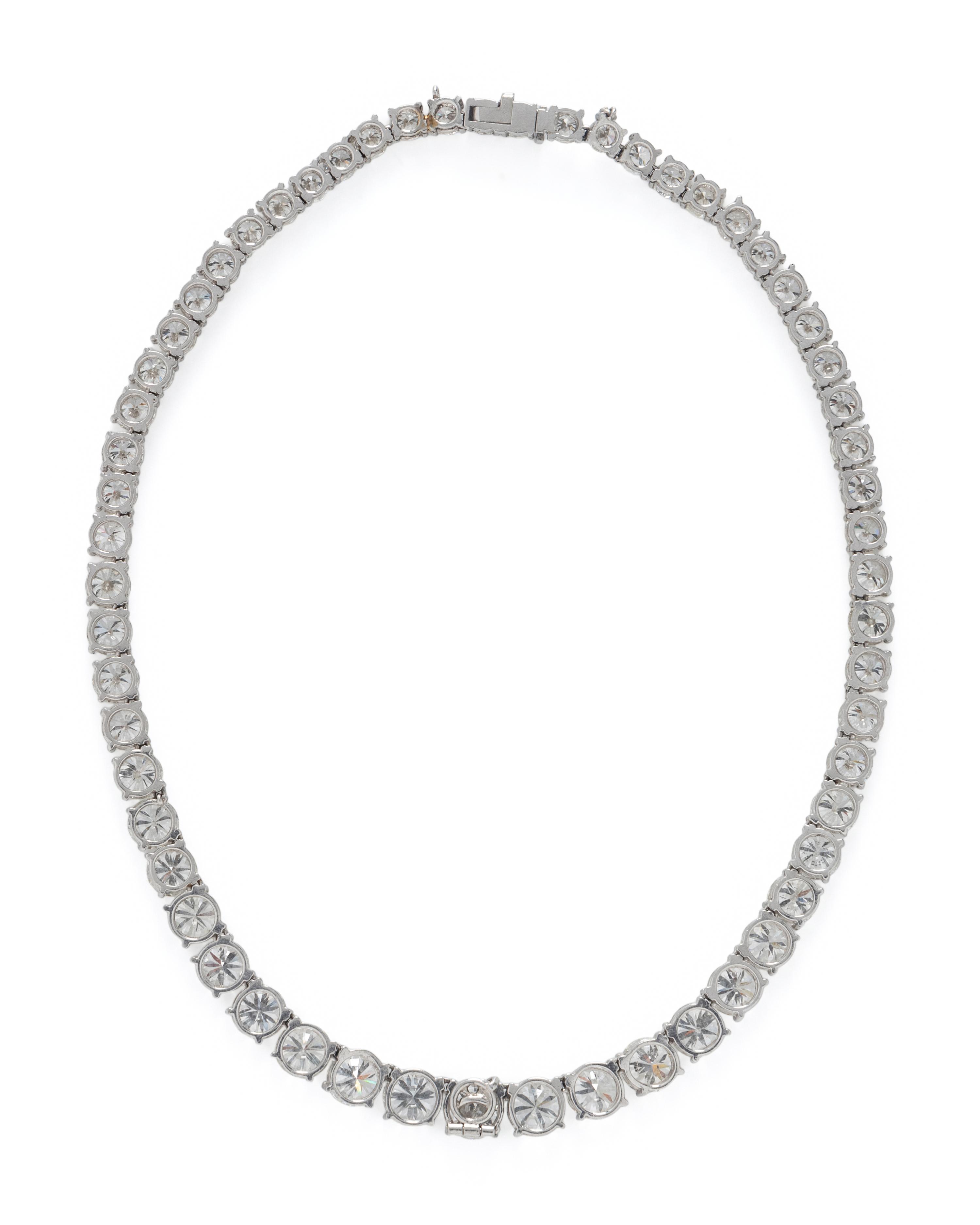 DIAMOND RIVIÈRE NECKLACE