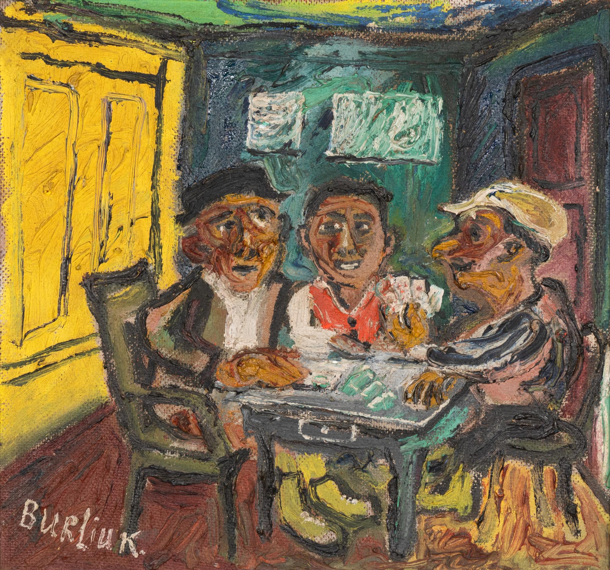 Men Playing Cards