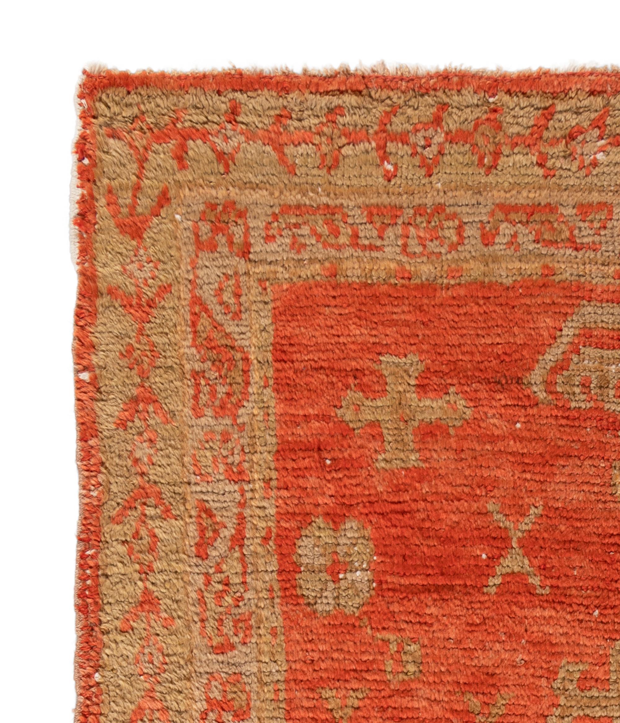 An Oushak Wool Rug