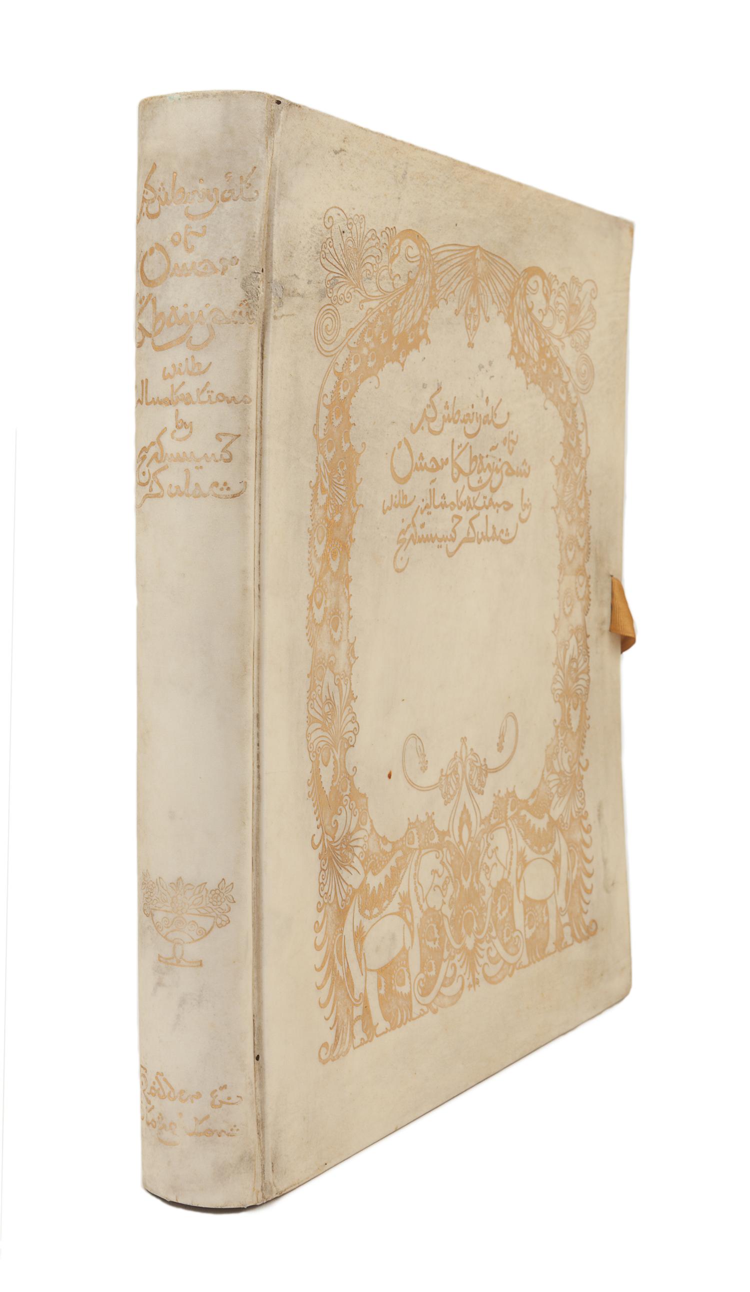 DULAC, Edmund (1882-1953), illustrator. -- FITZGERALD, Edward (1809-1883), translator. The Rubaiyat of Omar Khayyam . London: Hodder and Stoughton, [1909].
