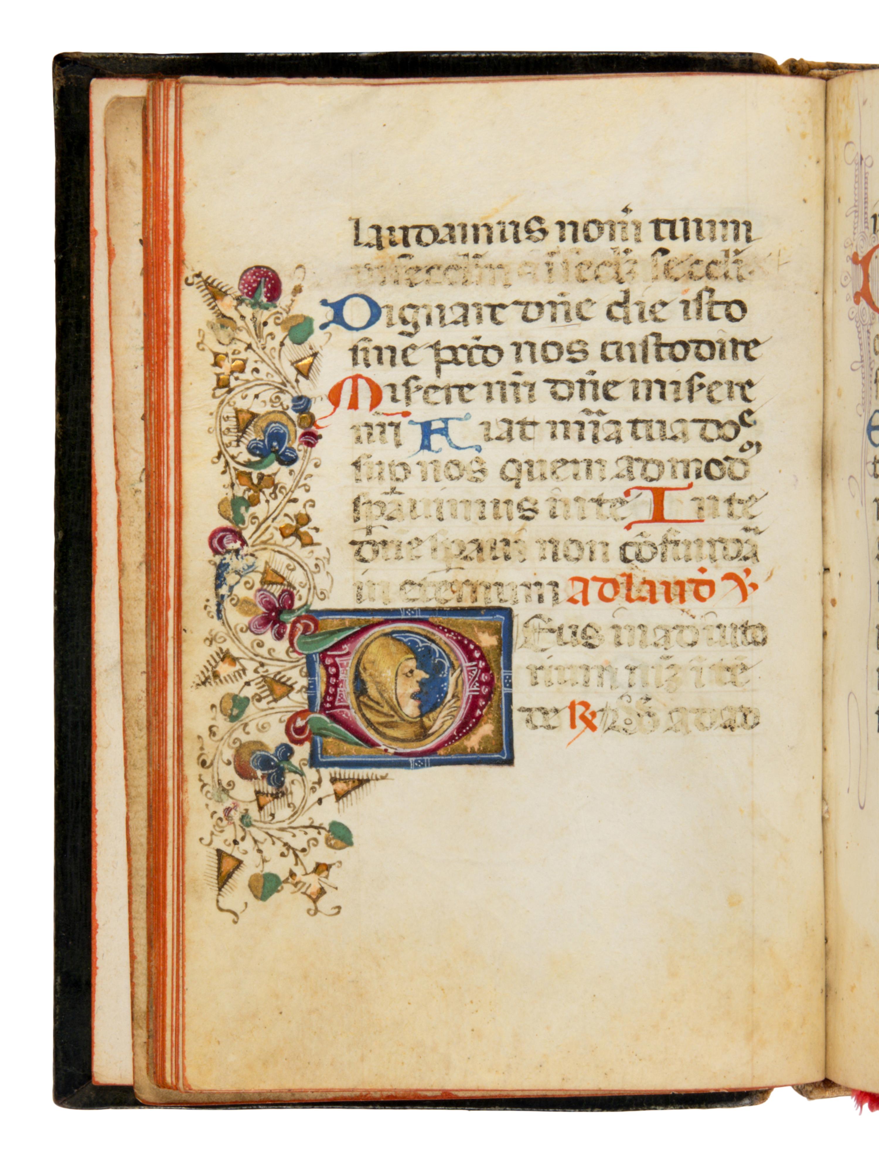 FOLLOWER OF COLA RAPICANO (Naples, active c. 1451-1488) Book of Hours, in Latin, illuminated manuscript on parchment [Italy, Naples? c. 1480-1490]