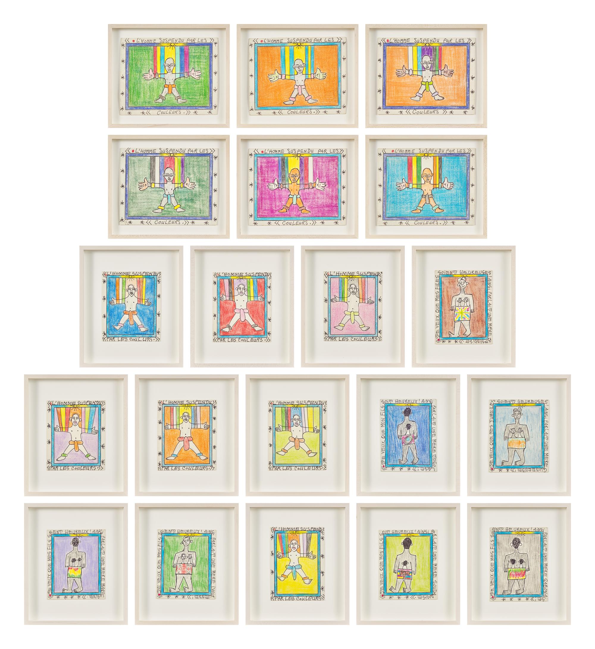 Untitled, A Group of 20 Works