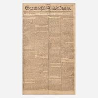 [Hamilton, Alexander, and Thomas Jefferson and George Washington, et al.] [Pacificus-Helvidius] 131 Issues of the Gazette of the United States