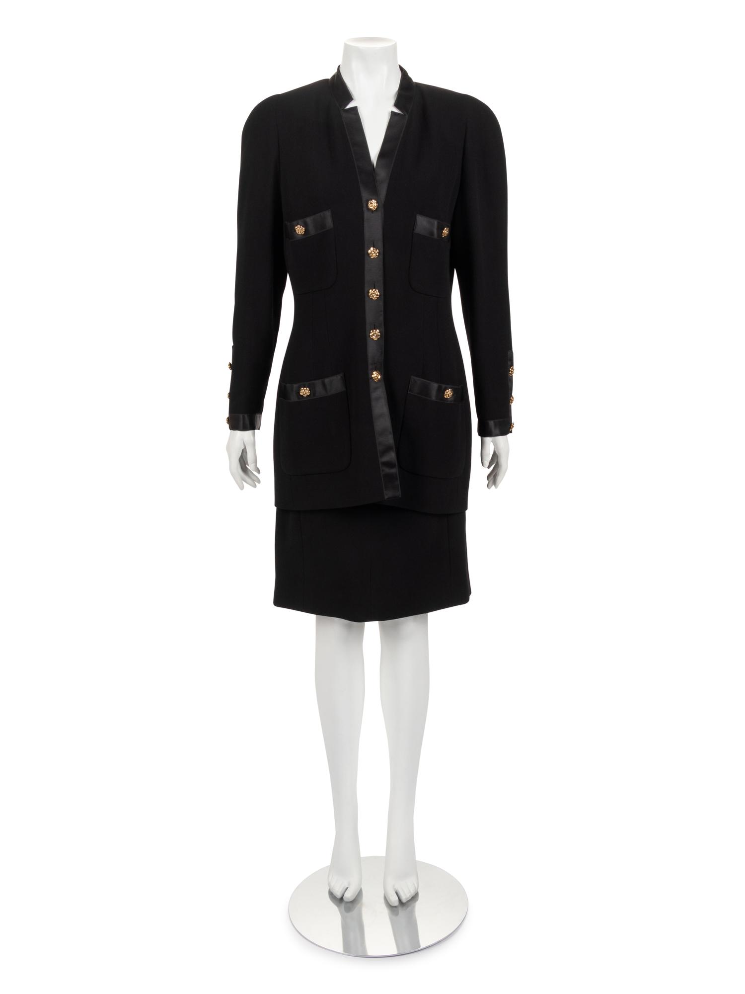 Chanel Two-Piece Skirt Suit, Fall/Winter 1990