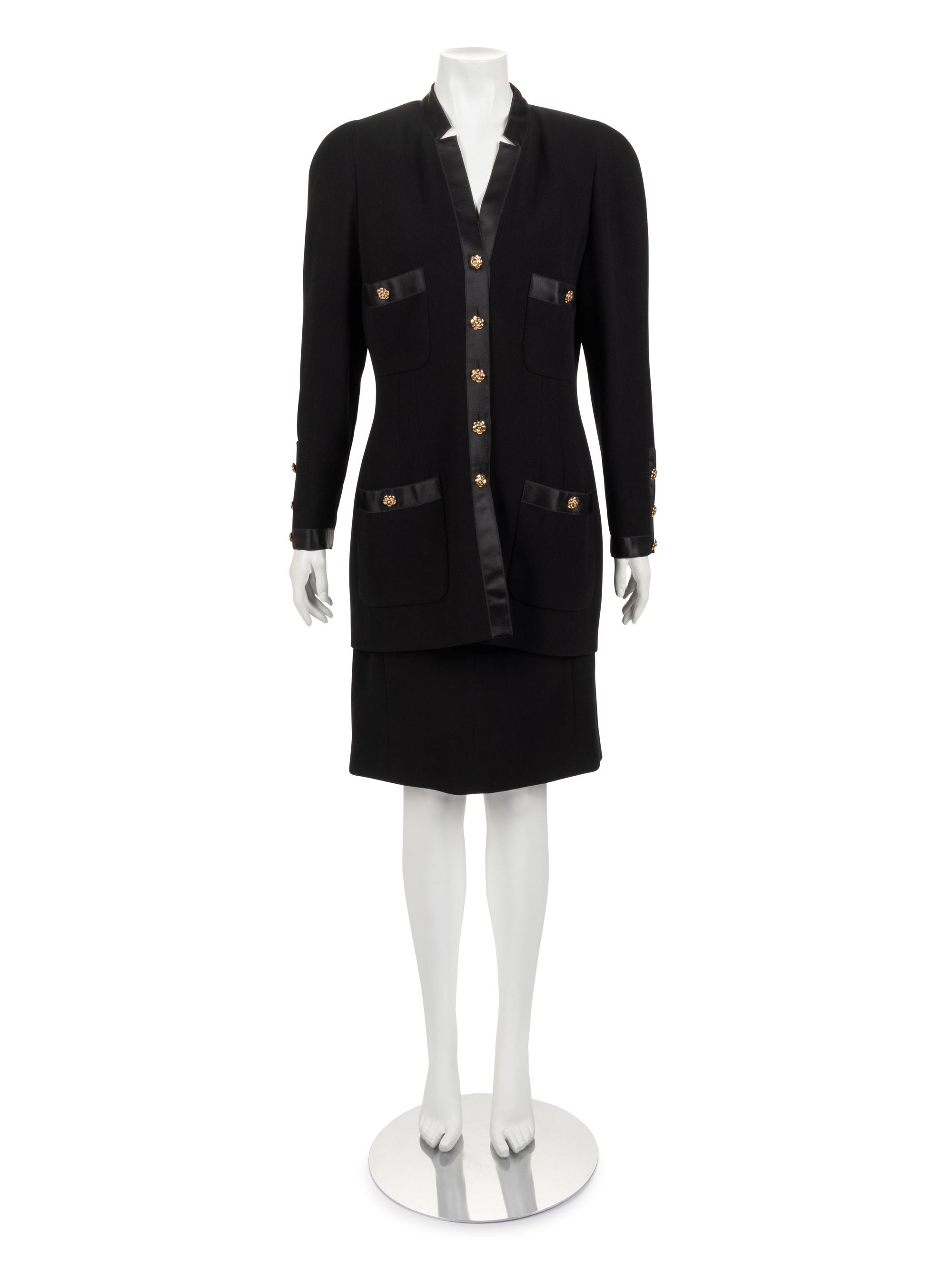 Chanel Two-Piece Skirt Suit, Fall/Winter 1990