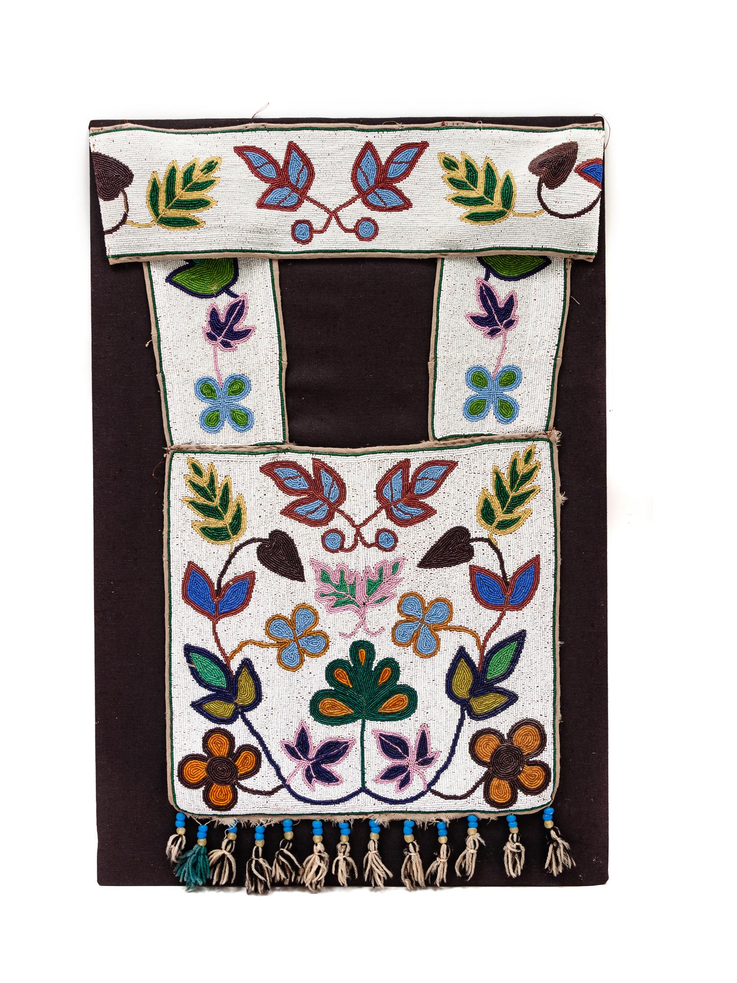 Anishinaabe Beaded Bandolier Bag
