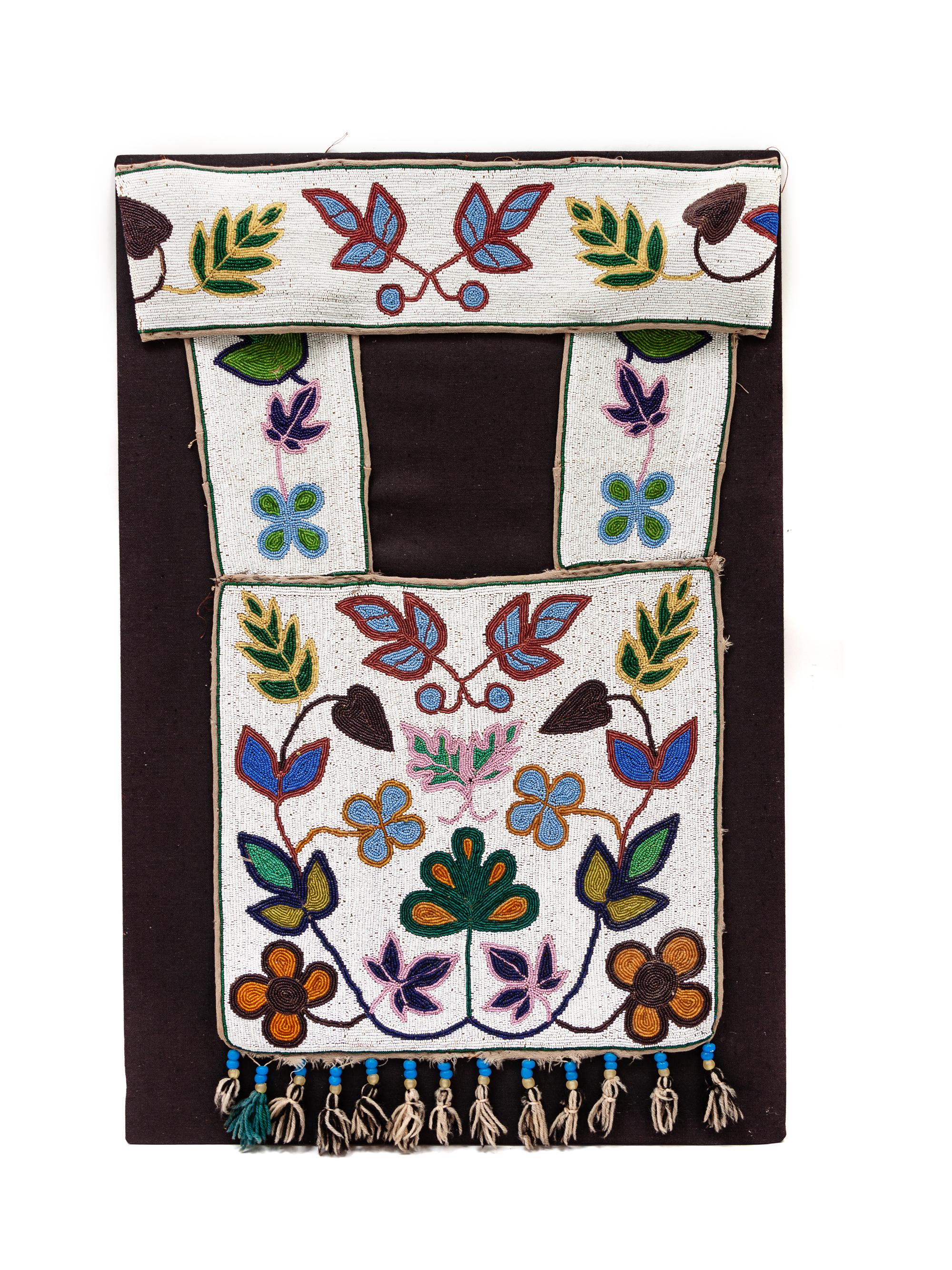 Anishinaabe Beaded Bandolier Bag