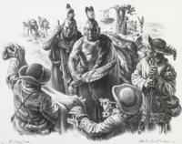 Charles Banks Wilson, (American, 1918-2013), The Osage Trade, 1977 and Trails End, 1973