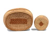Nuu-chah-nulth / Makah Lidded Trinket Baskets