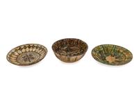 Three Sultanabad Pottery Articles