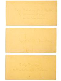 [CIVIL WAR]. COOLEY, Sam A., photographer. A group of 3 stereoviews of the SS Arago and USS Fulton , comprising: