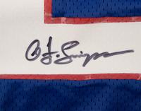An O.J. Simpson Signed Buffalo Bills Jersey (Wilson Pro Line),