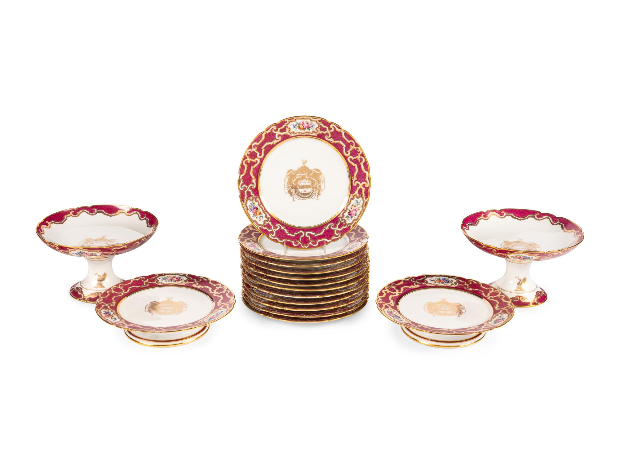 A Sèvres Porcelain Dessert Service