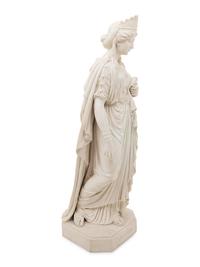 A Parian Ware Figure of Zenobia