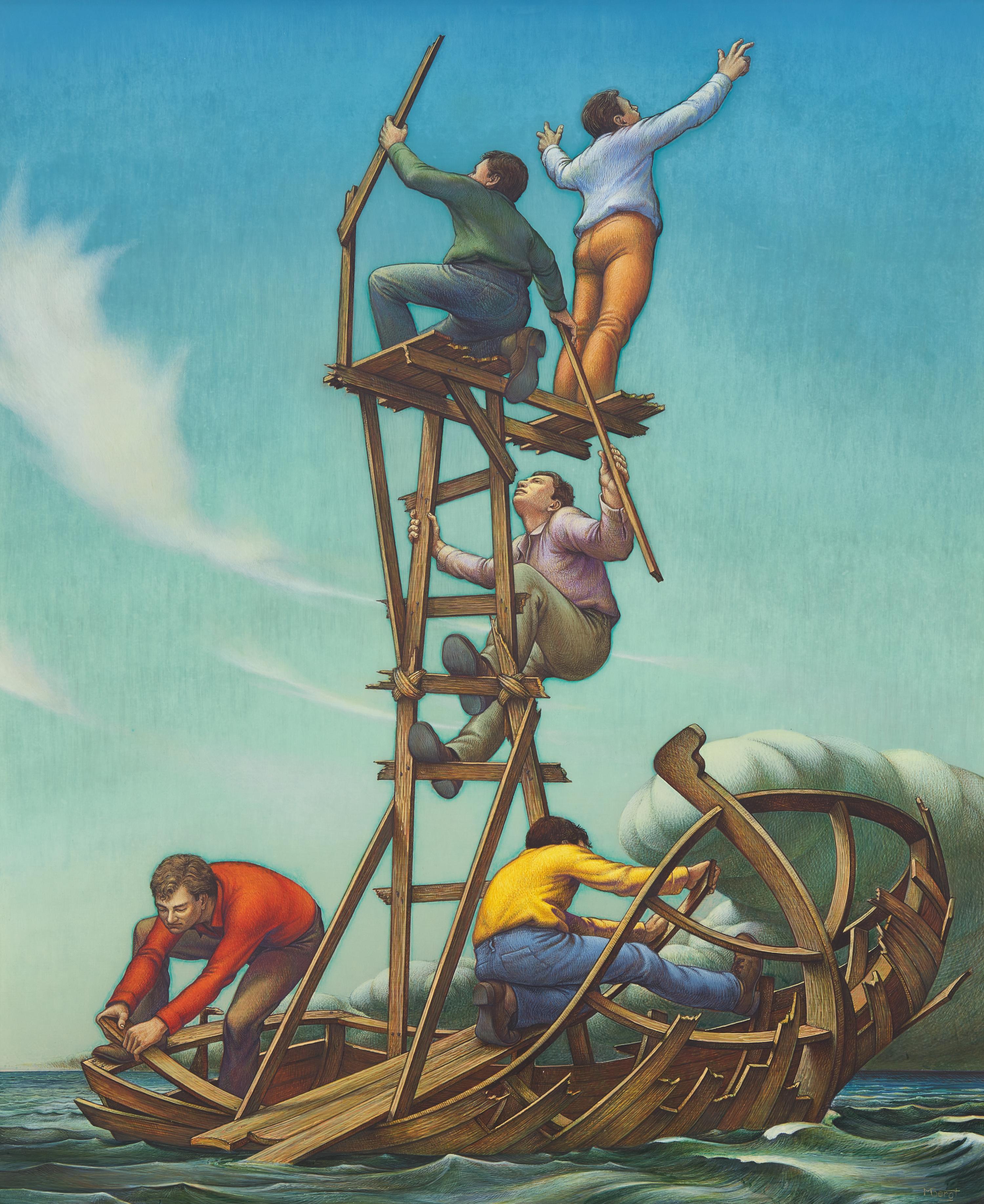Michael Bergt (American, b. 1956) — The Platform , 1992