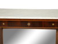An American Empire Style Marble-Top Pier Table — 19th Century