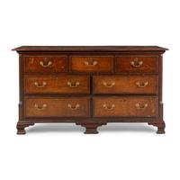 An English Oak Mule Chest