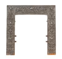 A Cast Iron Fireplace Back Height 30 1/2 inches. — 19TH/20TH CENTURY