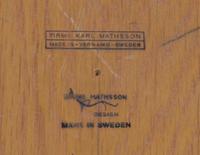 Annika Side Table, Firma Karl Mathsson, Sweden