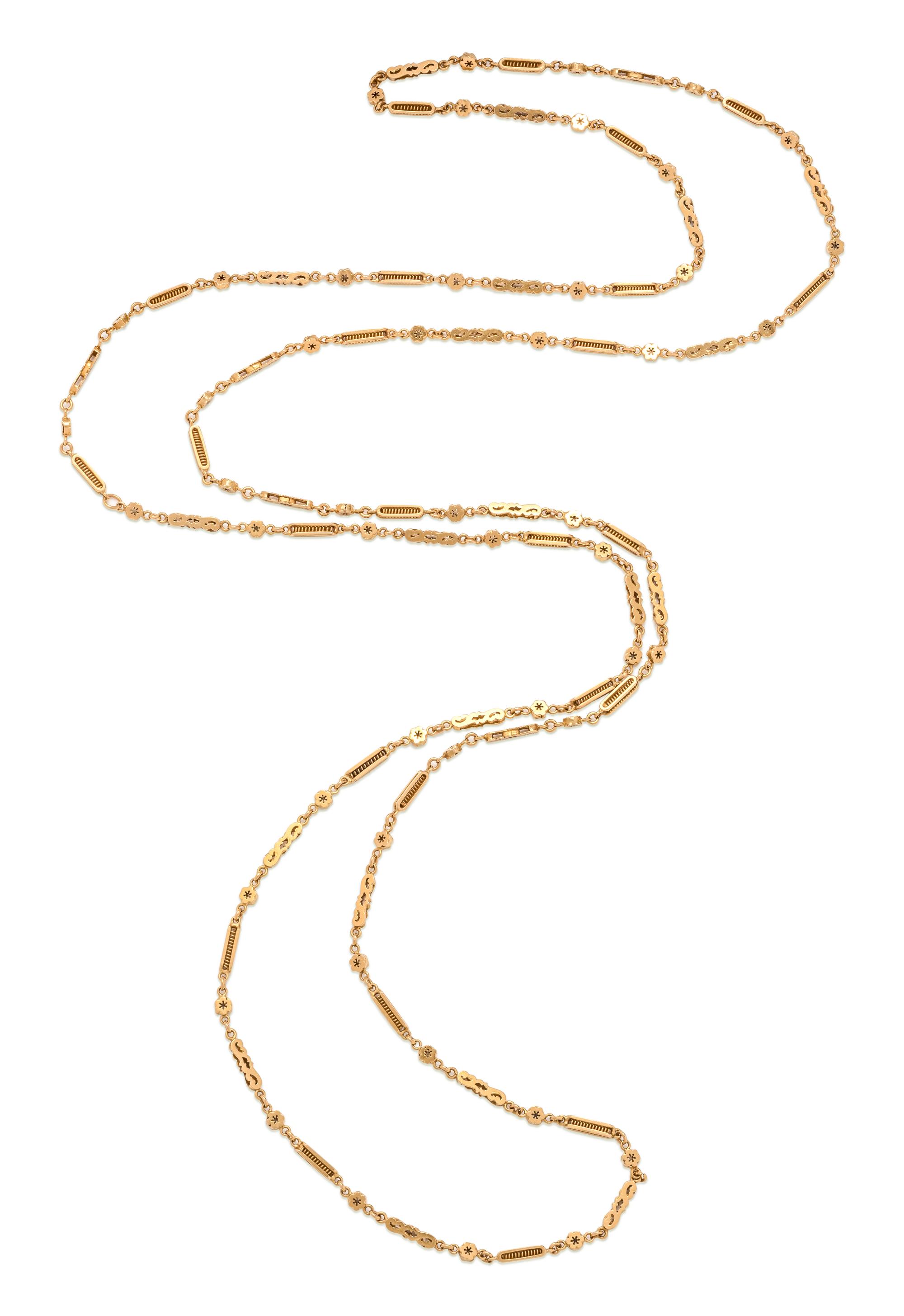 GOLD LONGCHAIN NECKLACE