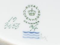 Three Royal Copenhagen Fauna Danica Reticulated Porcelain Luncheon Plates