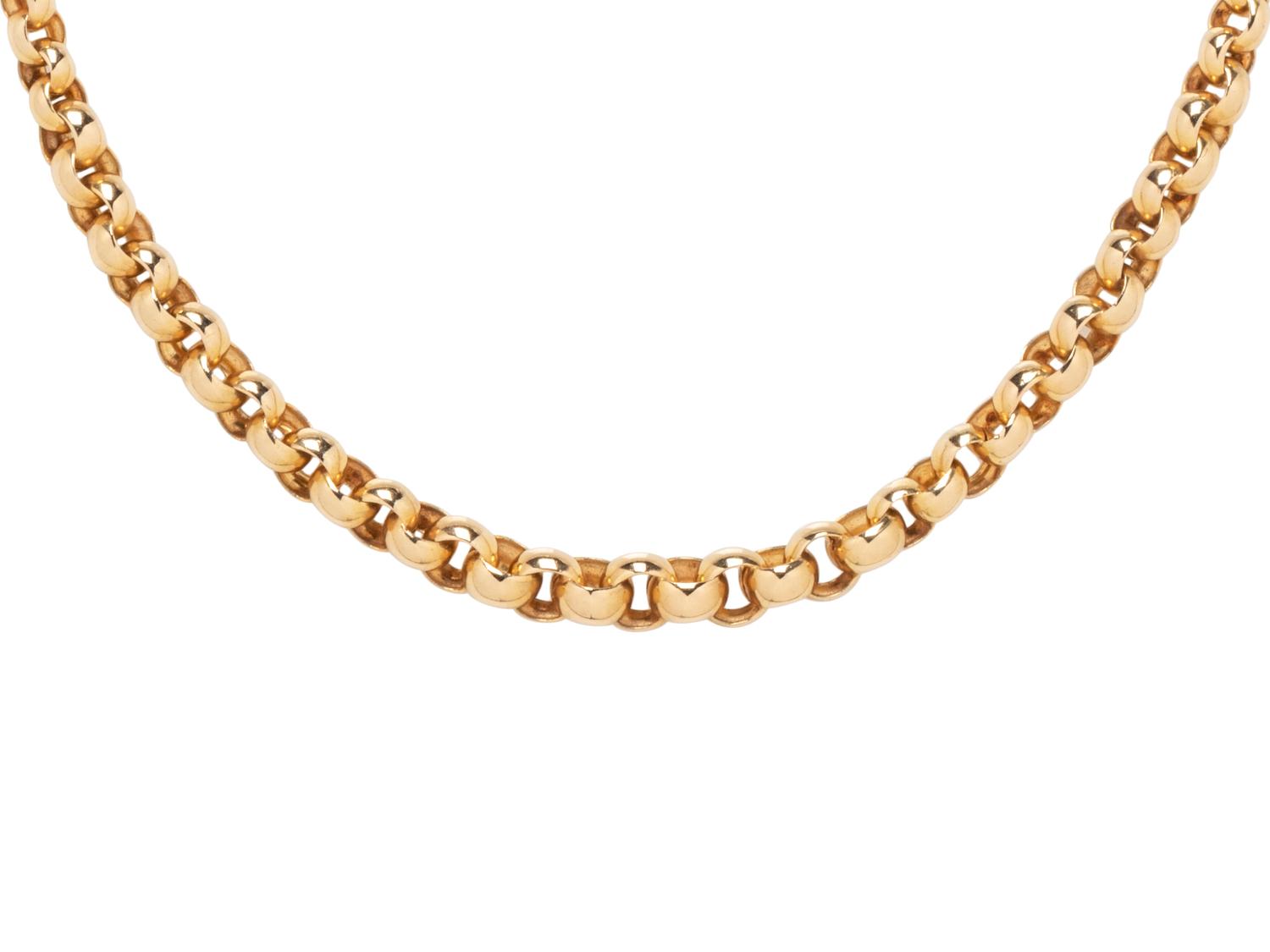 YELLOW GOLD NECKLACE