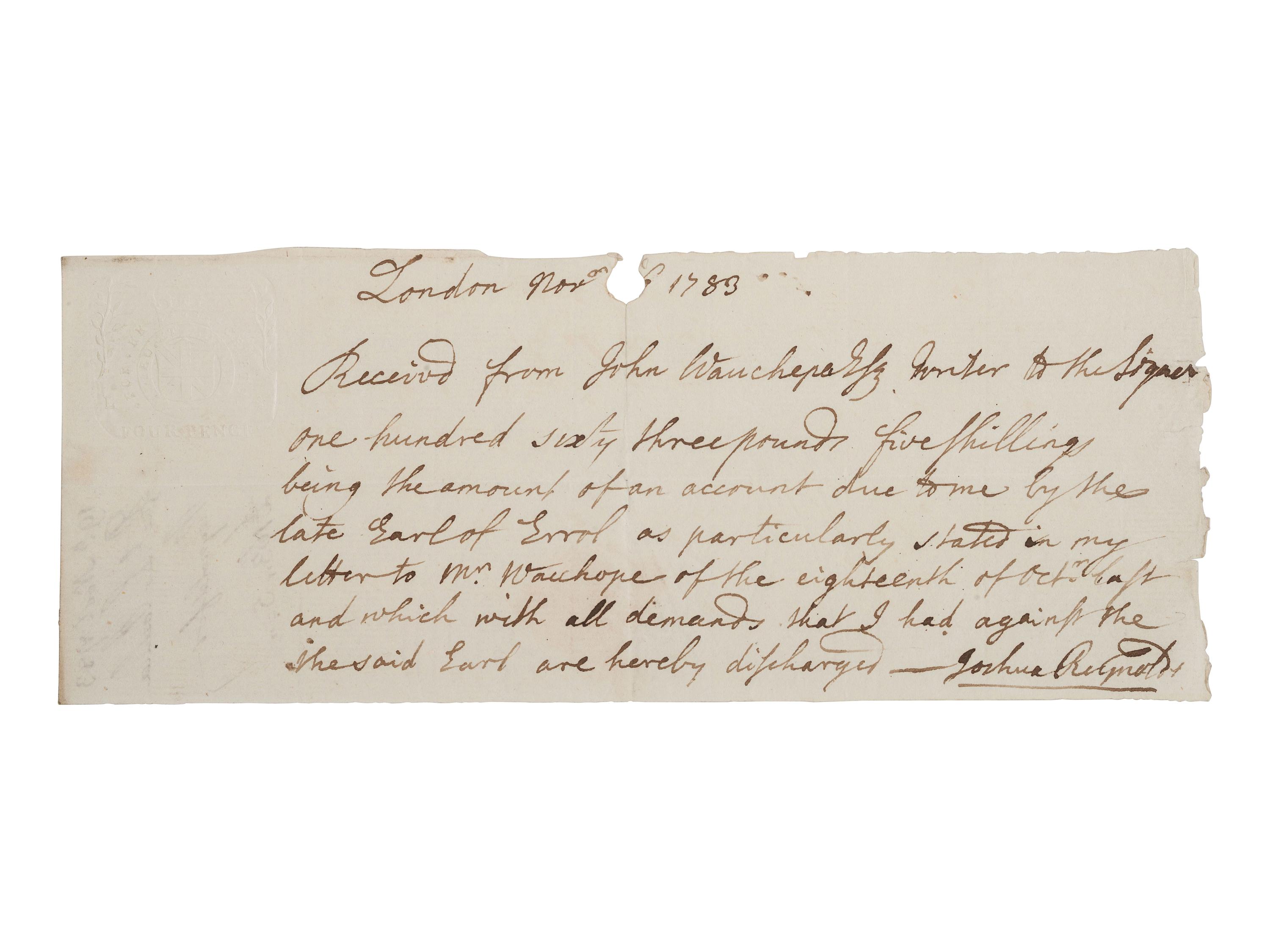 [AUTOGRAPHS]. Signatures of British notables, including REYNOLDS, HARDY, ELIOT, and DOYLE.