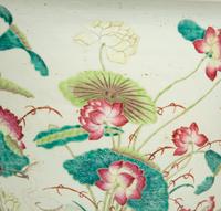 A Chinese Export Enameled Porcelain Jardiniere — 20TH CENTURY