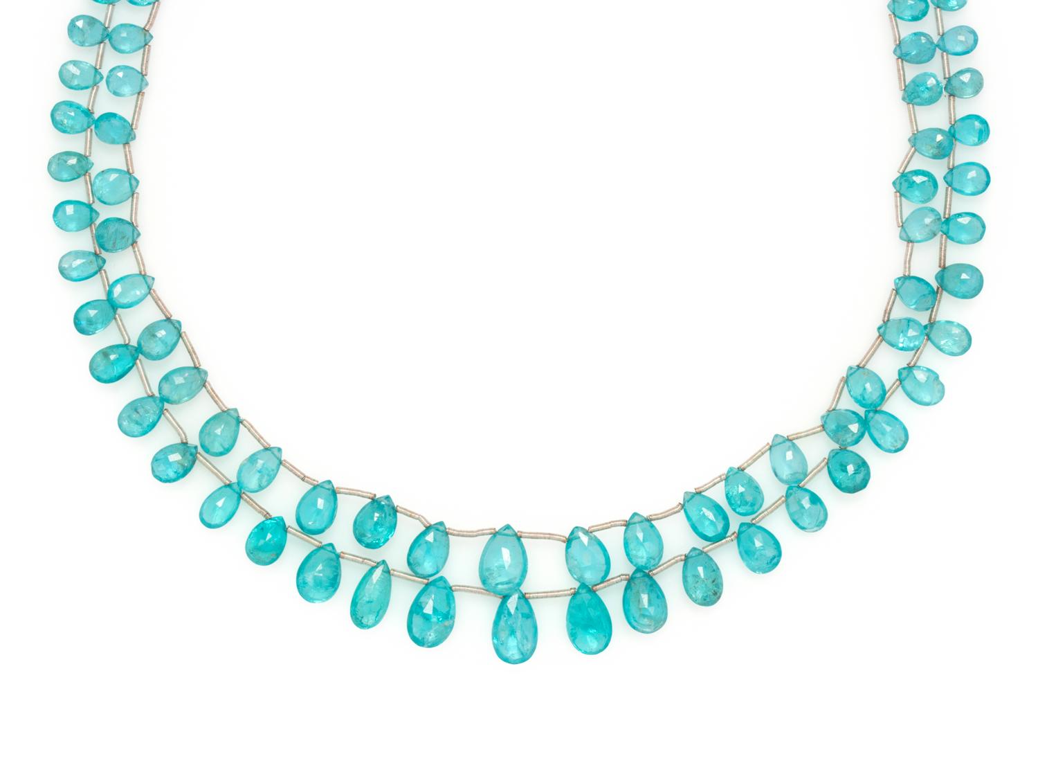 APATITE BEAD NECKLACE