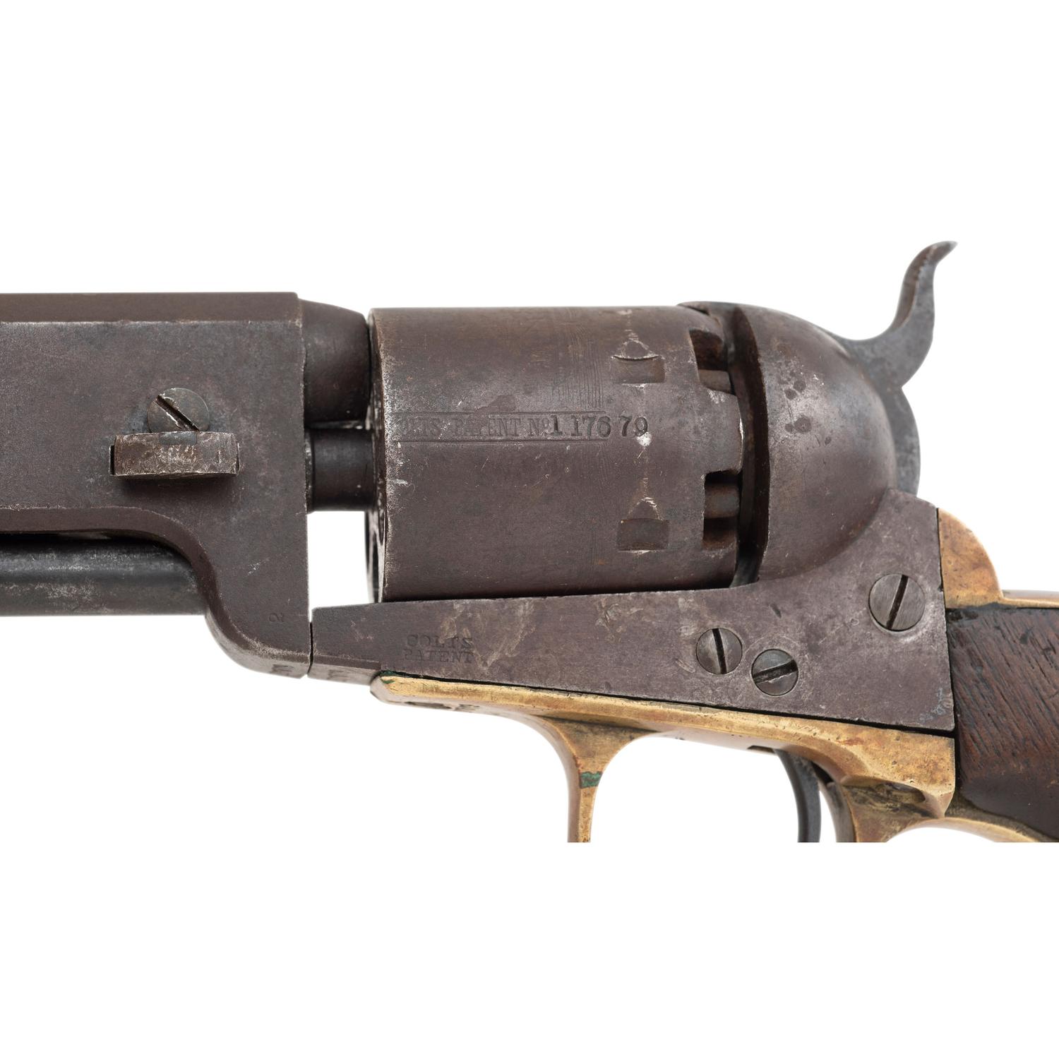 Colt Model 1851 Navy Revolver with Period Holster