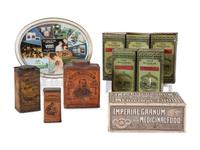 Nine Advertising Tins and Tray