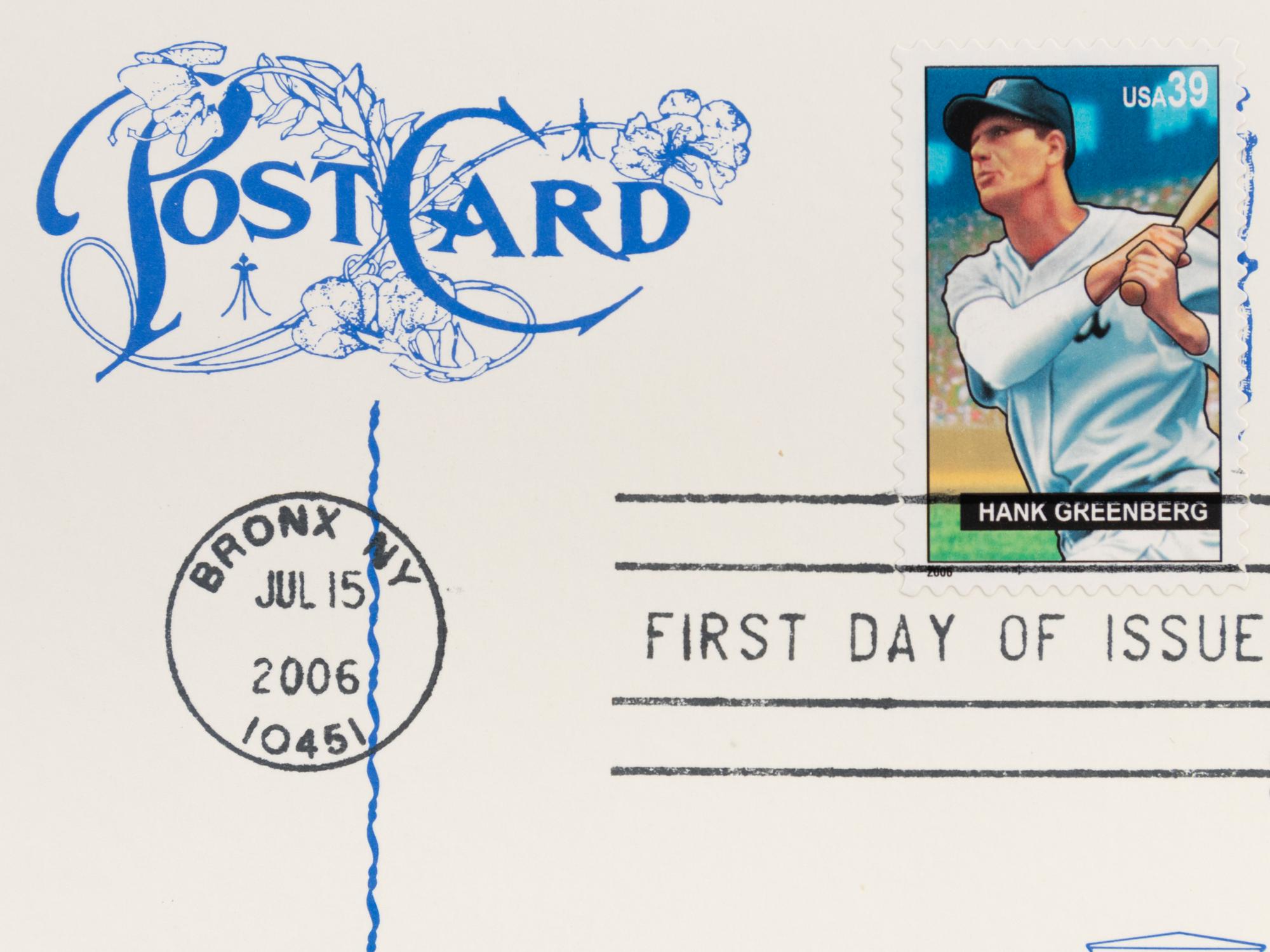 A Collection of 24 Legends of Baseball First Day of Issue Perez Steele Postcards,