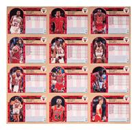 A Group of Michael Jordan Last Material Including An Unused Upper Deck Life Life Size Stand Up Display and a 1994 Rare Air Factory Sealed Basketball Card Set,