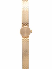 ROLEX, 14K YELLOW GOLD AND DIAMOND WATCH