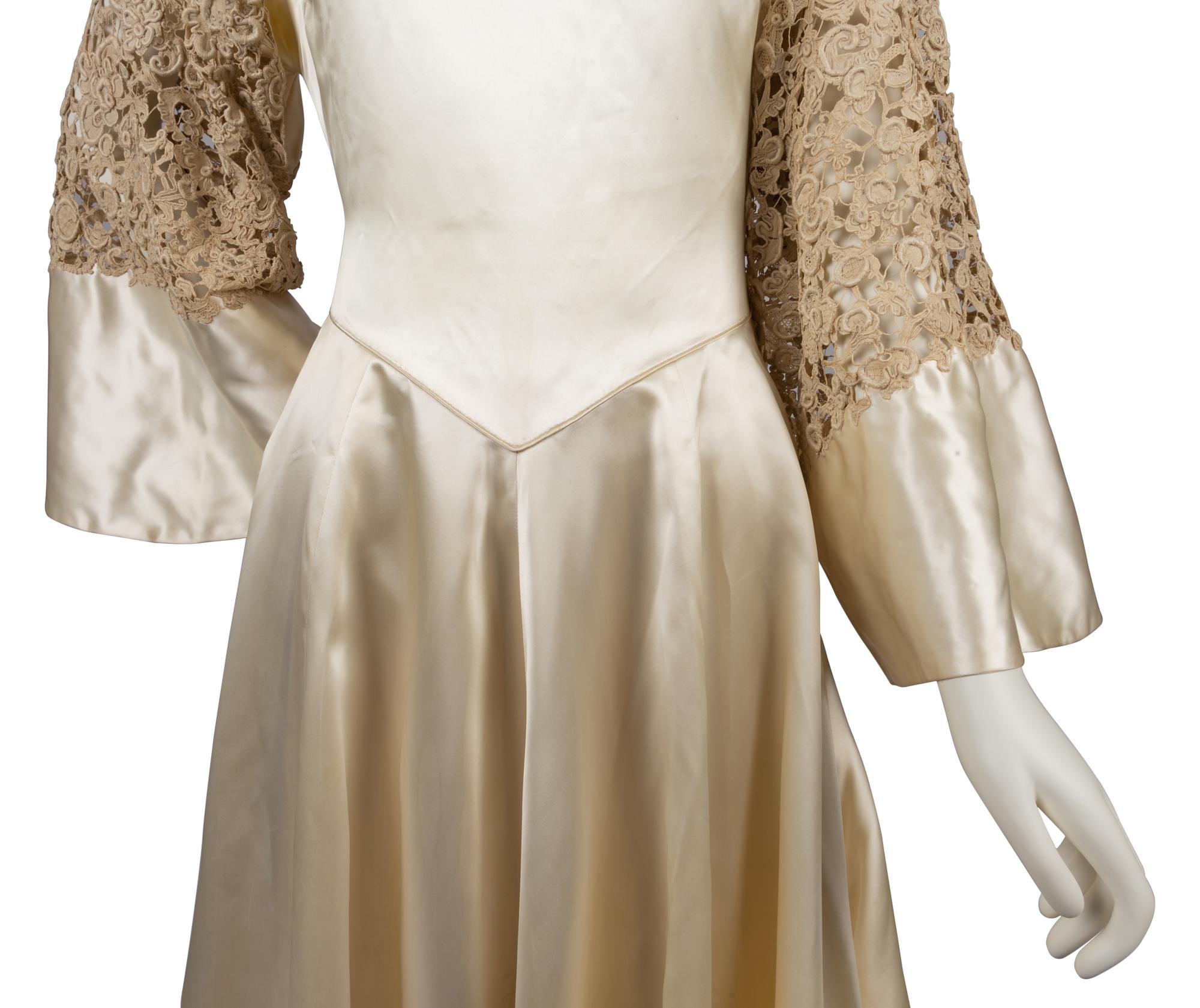 Three Dresses Made by Chicago Makers: Marguerite Pick and Lily Huffernan, 1930-1940s