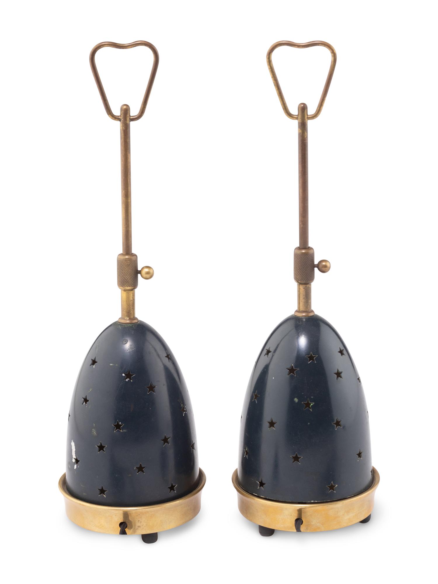 Pair of Stelline Table Lamps, model no. 12291 Arredoluce, Italy