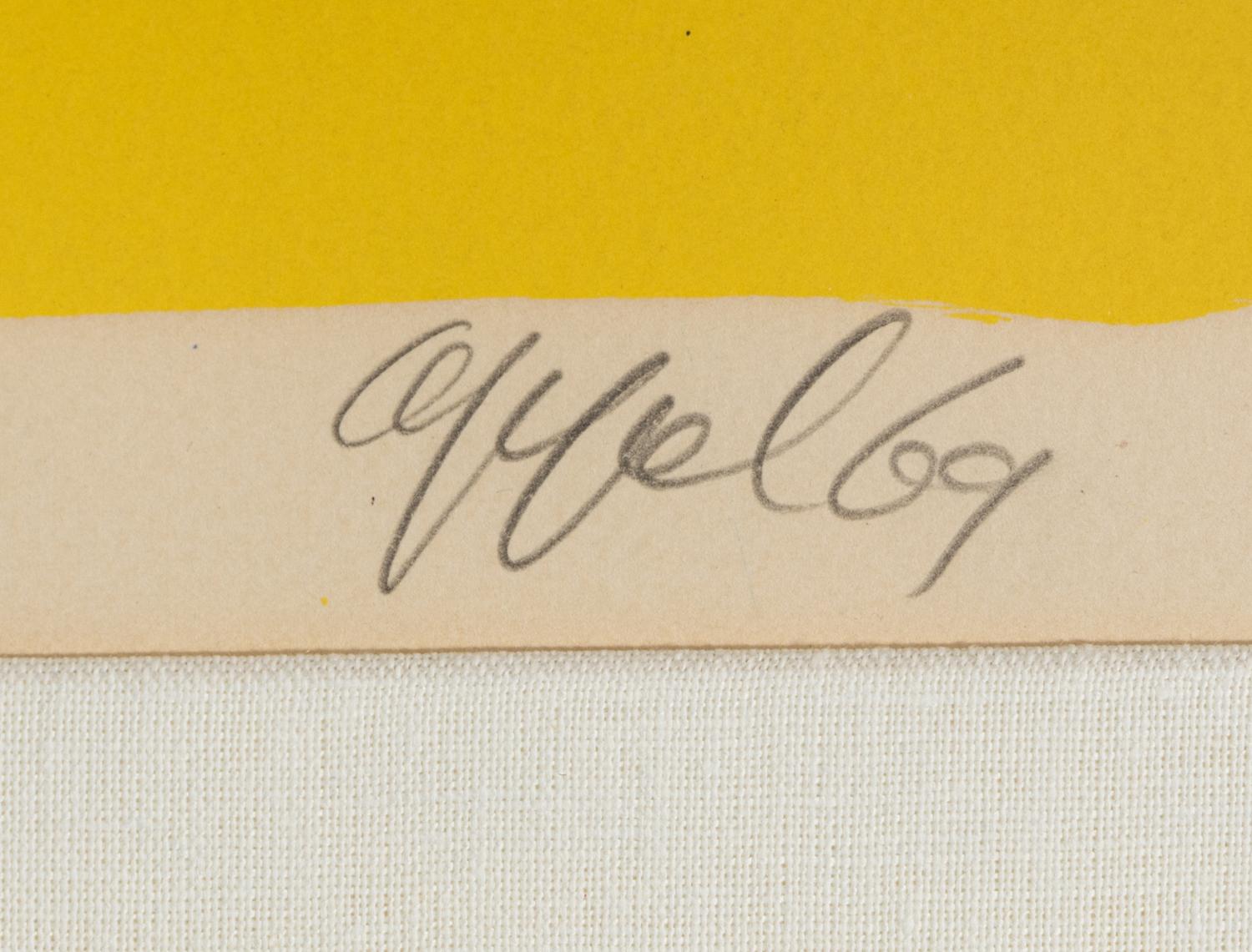 Faces (two prints), 1969