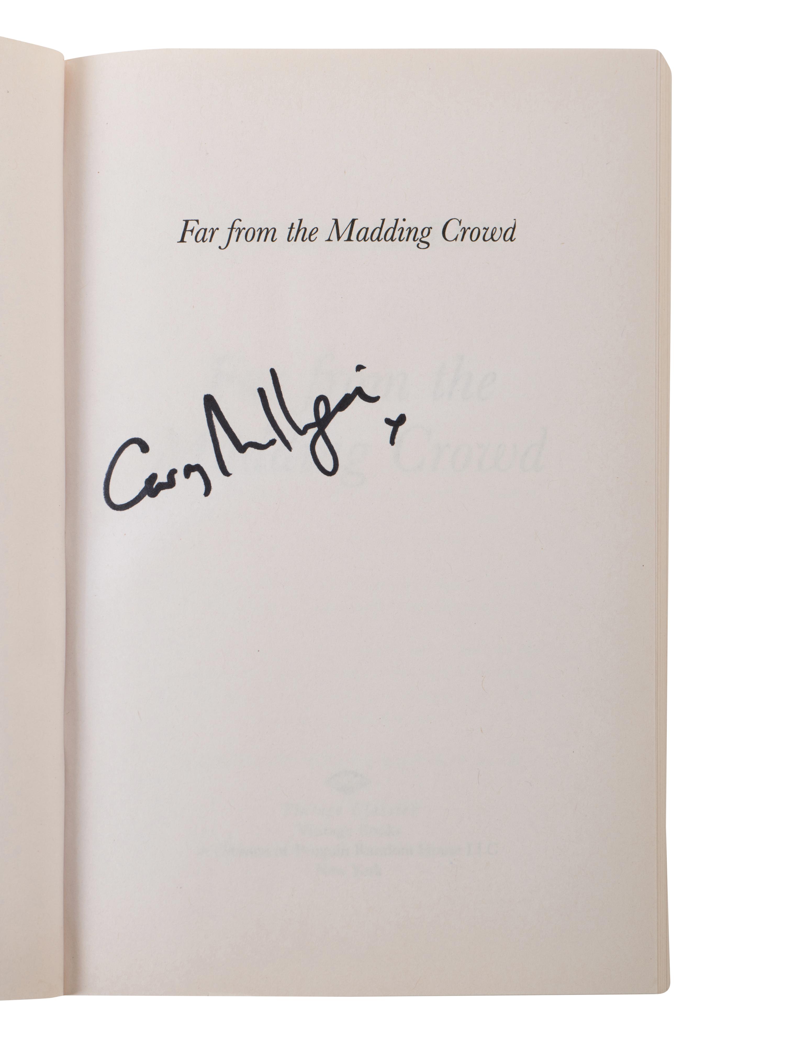 (Celebrity Books) A group of 11 autographed books, comprising: