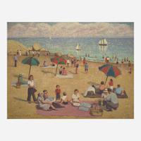 Emma Fordyce MacRae (American, 1887–1974) Beach