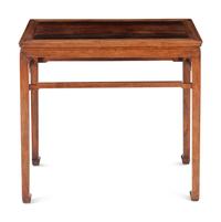 A Chinese Huanghuali Side Table, Tiaozhuo