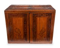 A Dutch Marquetry Jewelry Box