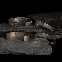 Navajo Silver and Turquoise Cuff Bracelets, PLUS