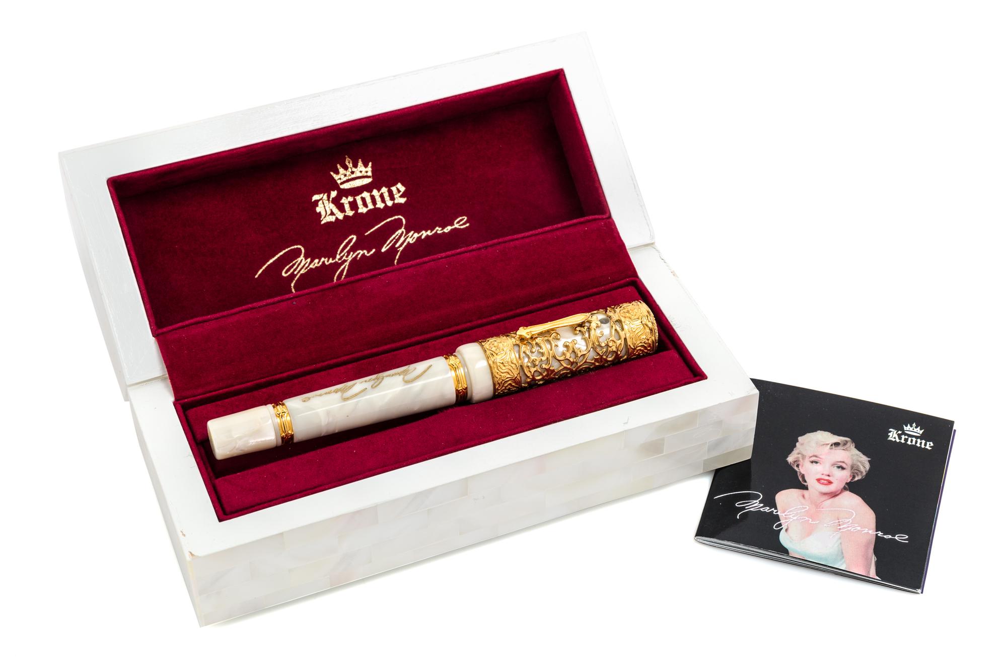 A Krone Marilyn Monroe Limited Edition Fountain Pen