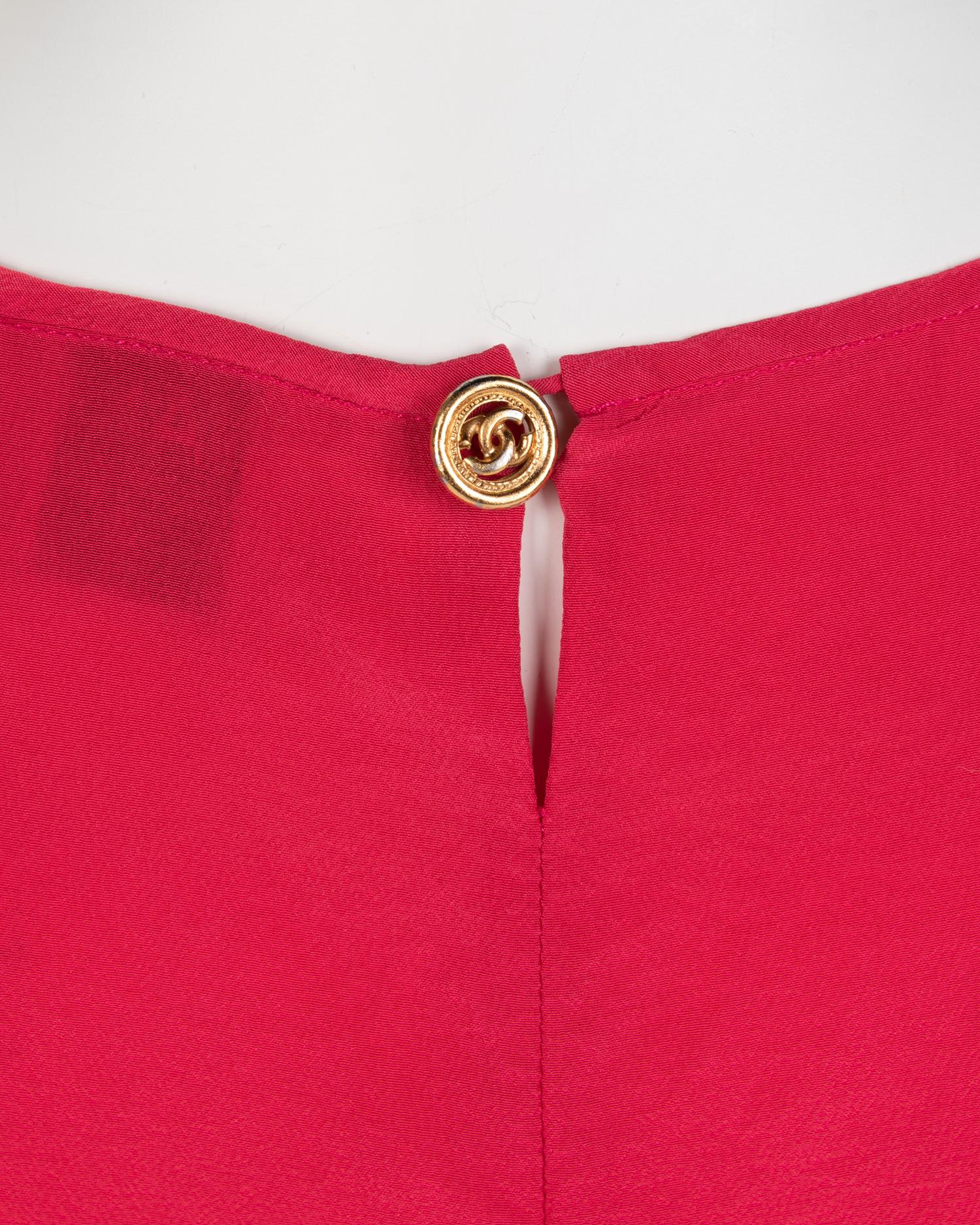 Six Designer Tops: Three Chanel, Two Gucci, One Hermès, 1980s-90s