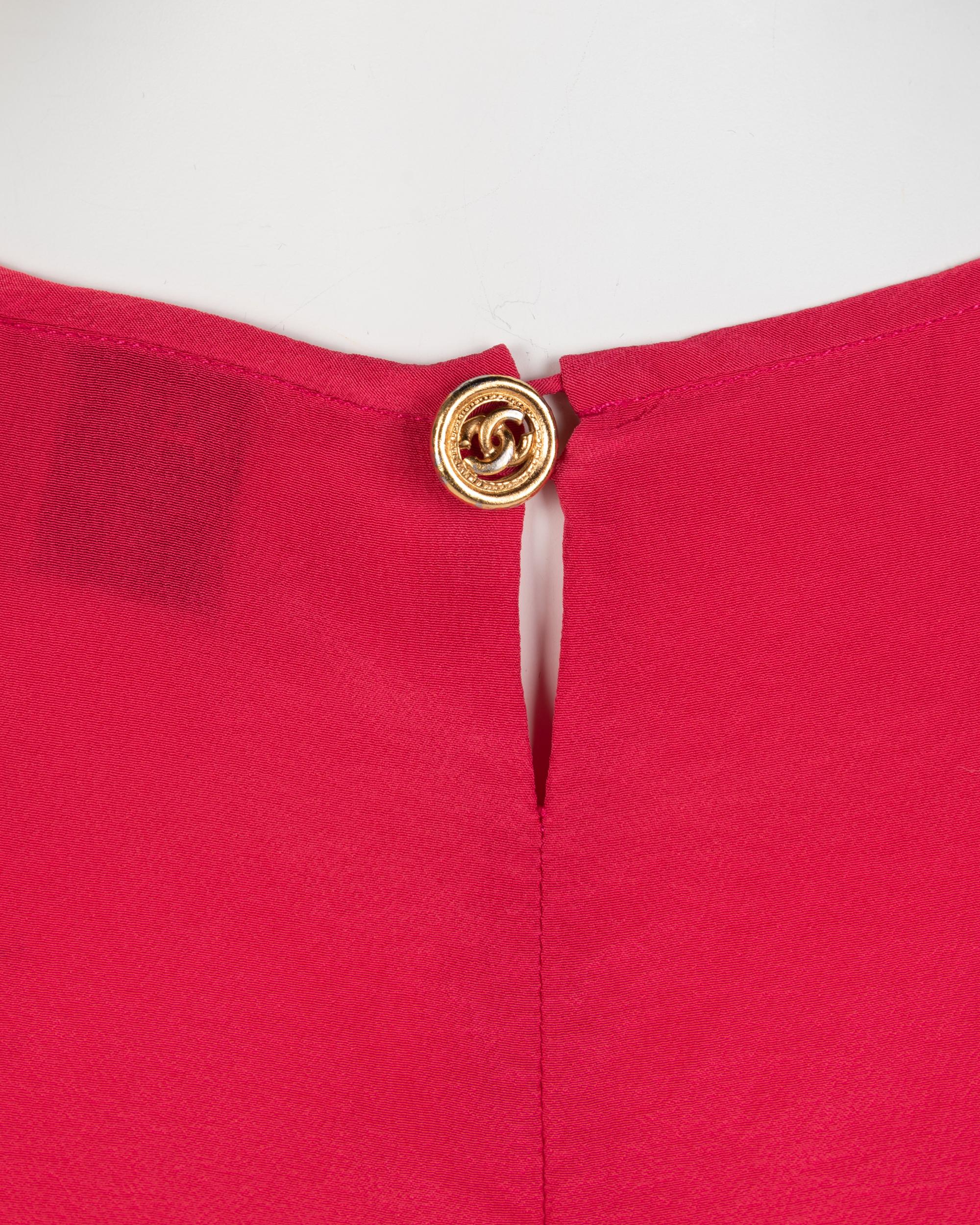 Six Designer Tops: Three Chanel, Two Gucci, One Hermès, 1980s-90s