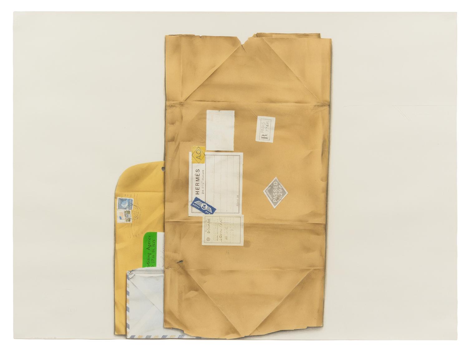 Paul Sarkisian, (American, b.1938), Envelope, 1975