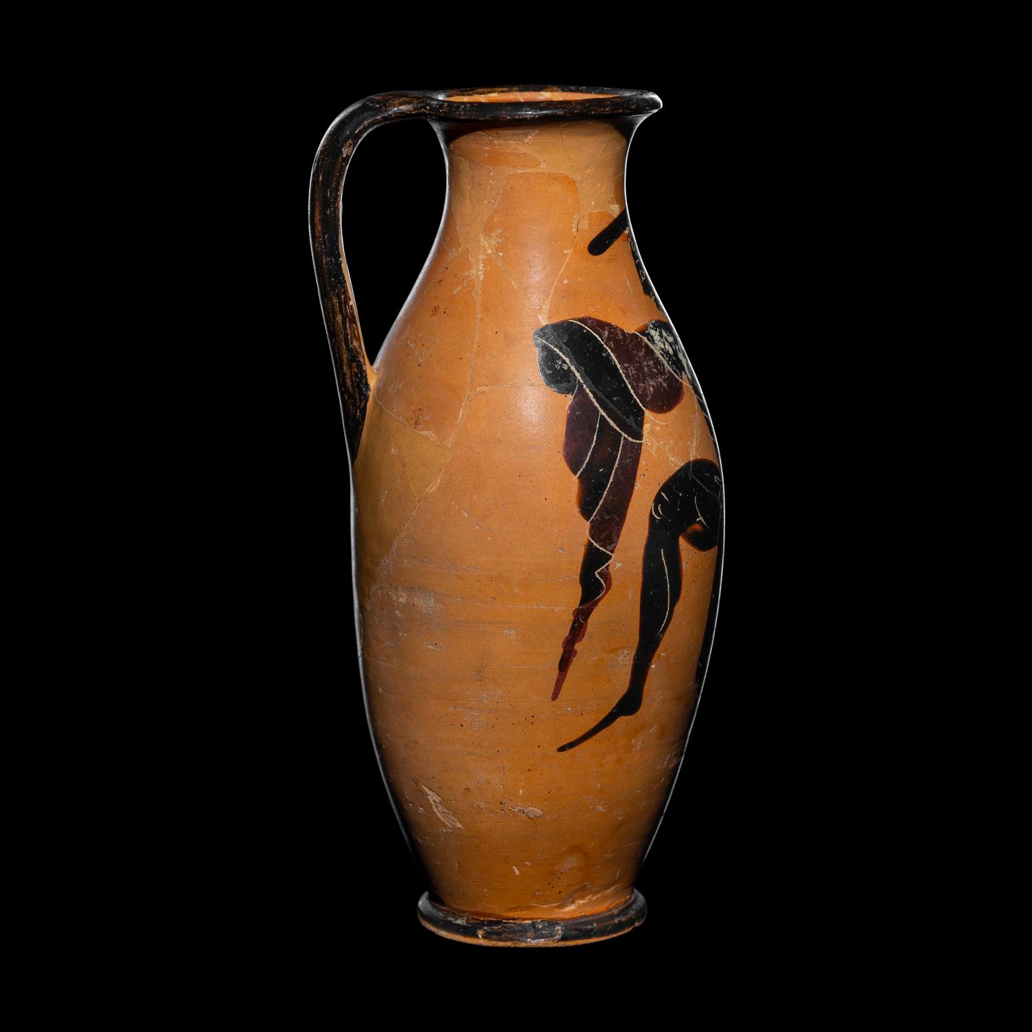 An Attic Black-Figured Olpe