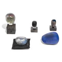 Collection of Five Glass Heads